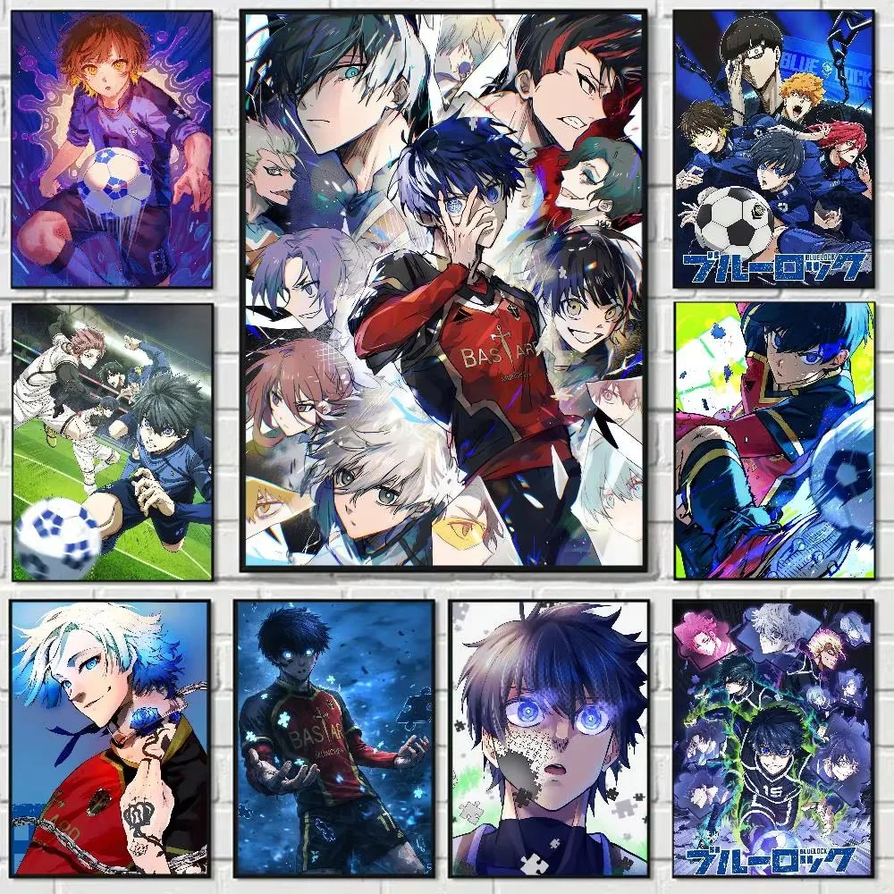 Photo Mosaic Print - Diamantmalerei Anime Blue Lock Anime-Mosaik Handgemachtes