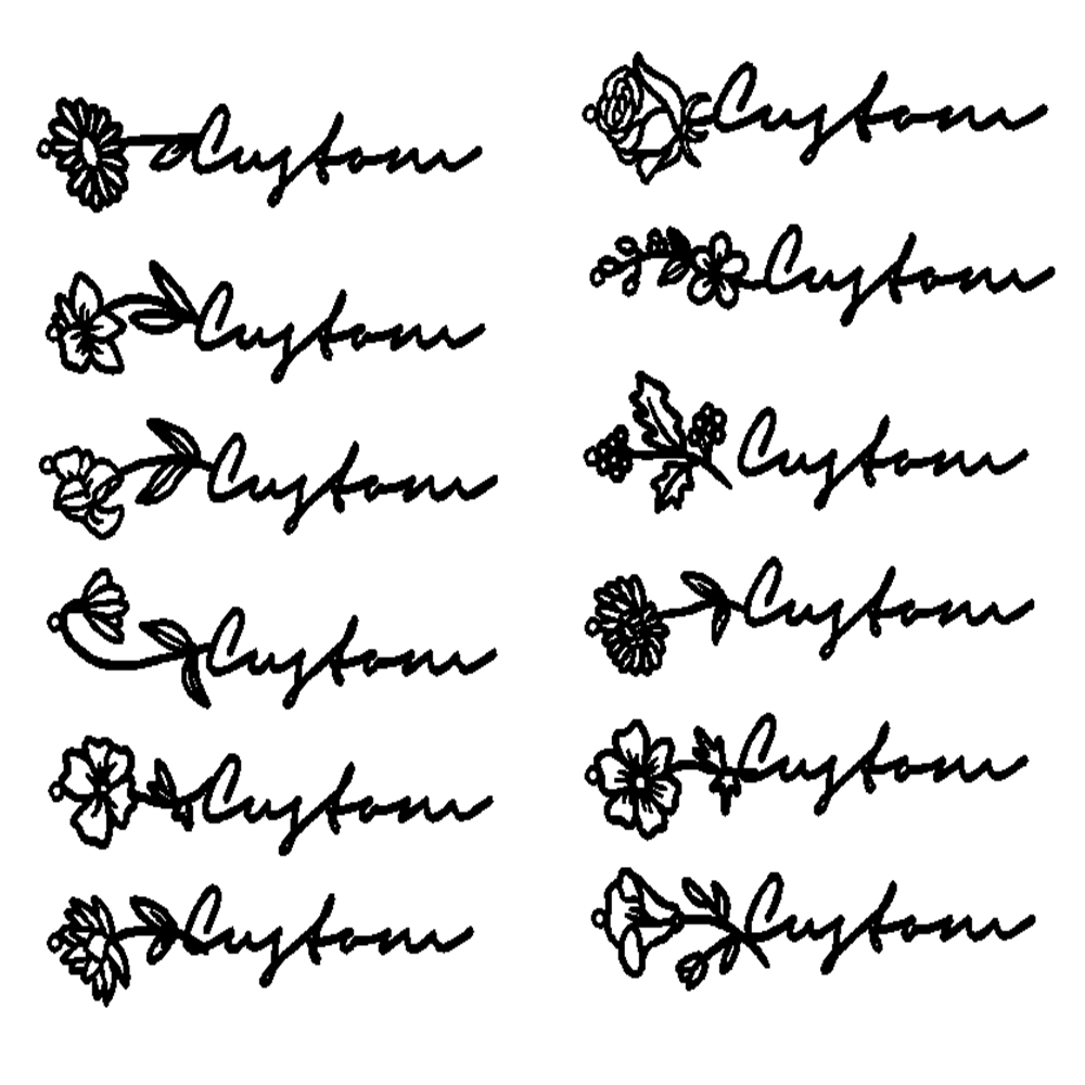 Unift Personalisierte Namens-B – Birth Flower Necklace Bewertung und Preis