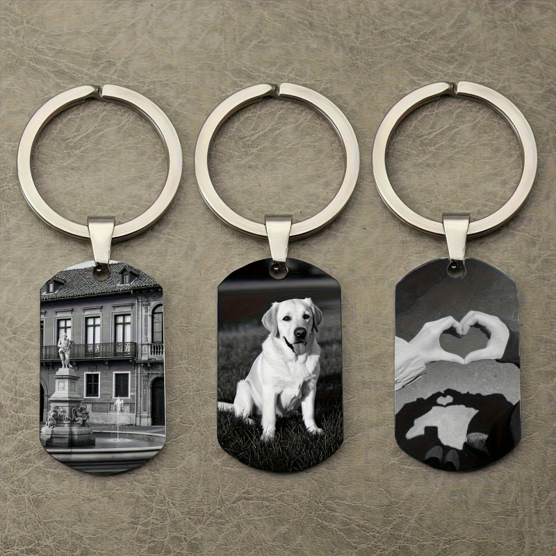 Personalisierter Foto-Schlüsse – Initial Ring Custom Bewertung und Preis