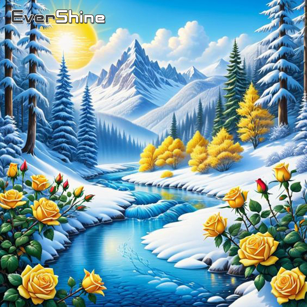 Evershine Fluss Diamant Malere – Photo Mosaic Print Bewertung und Preis